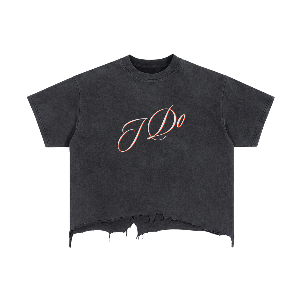 "I Do" Vintage Distressed T-Shirt